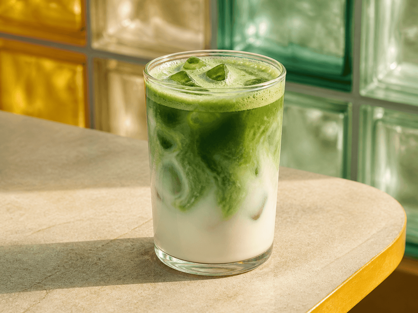 Matcha đá viên